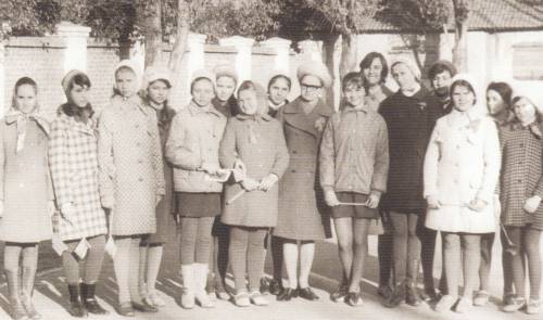 Н.В. Эсаулова со своими учениками